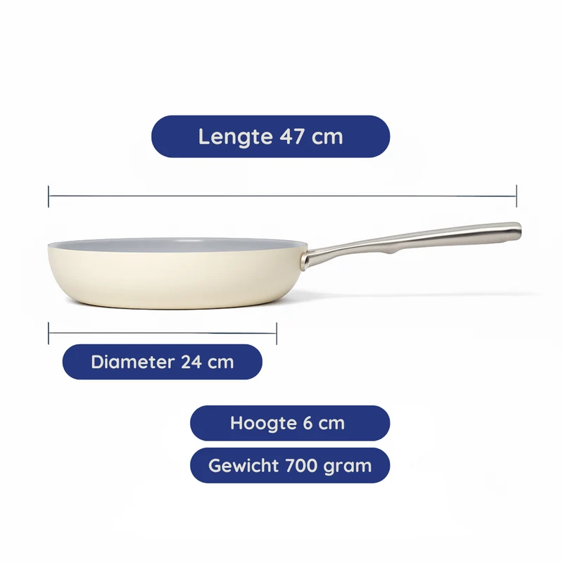 Koekenpannen 24 cm | 1+1 GRATIS