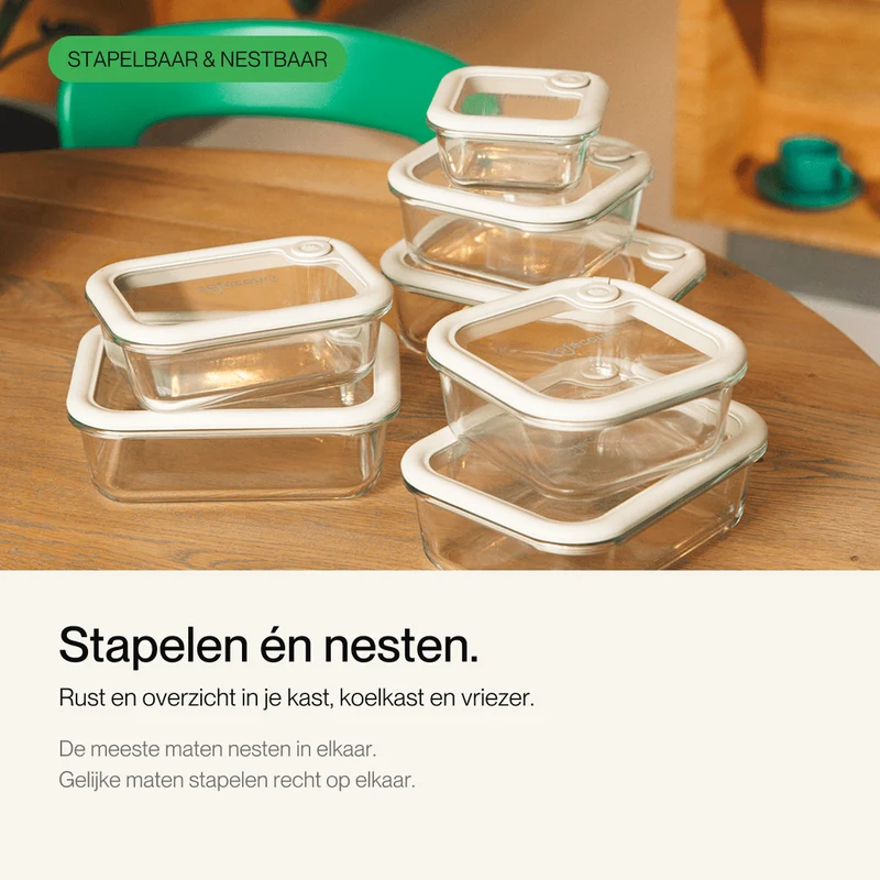 Foodstorage Boxes - 8-delig