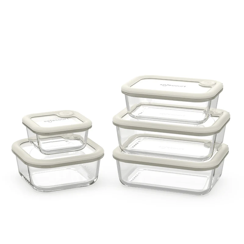 foodstorage boxes - 5-delig