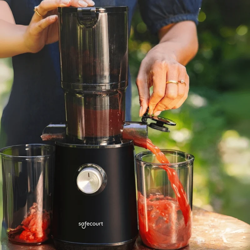 Slowjuicer ColdPress Pure Pro - zwart