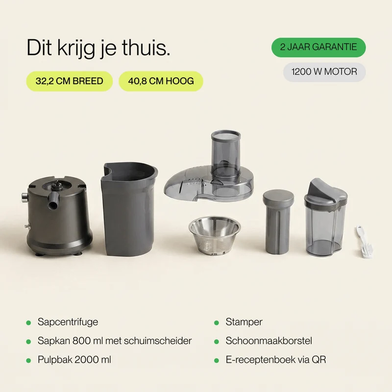 Juicer orginal zwart