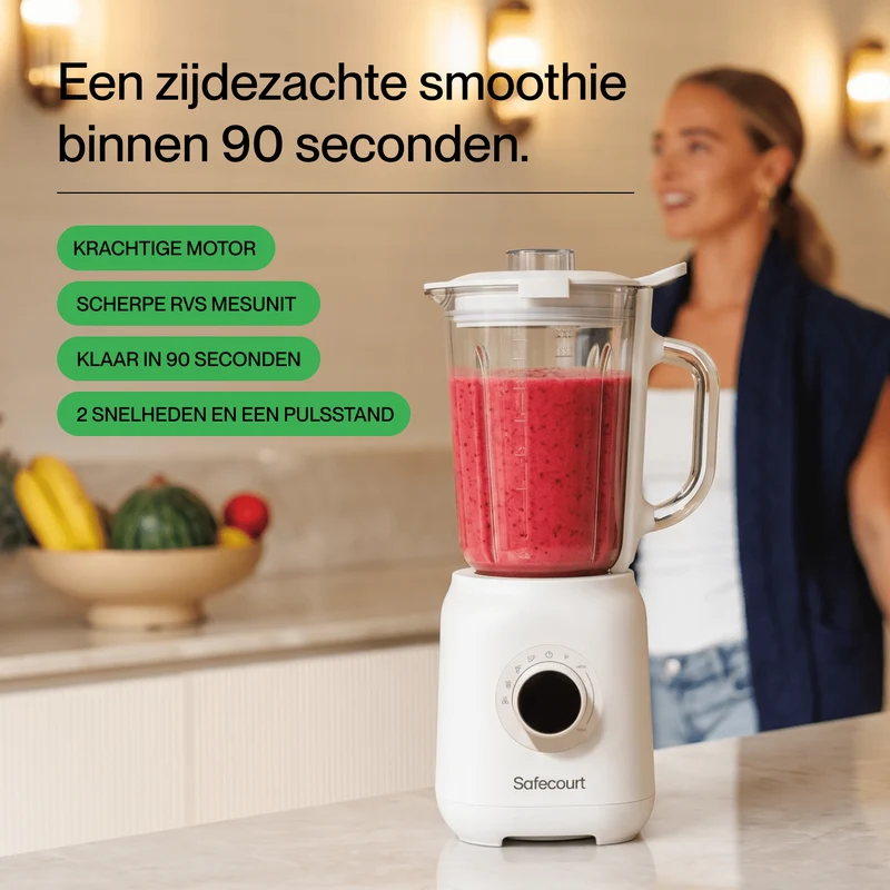 Glass Blender Digital - Beige