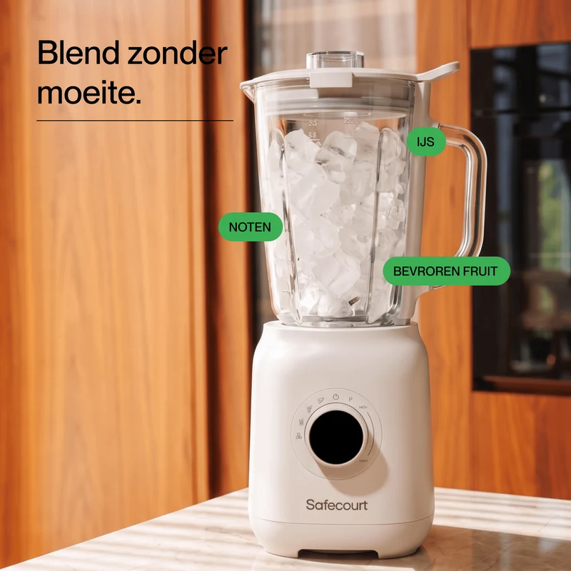 Glass Blender Digital - Beige