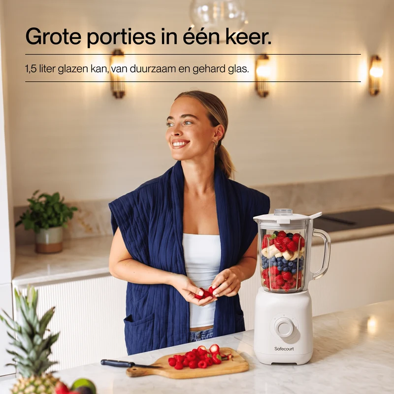 Glass Blender - Beige