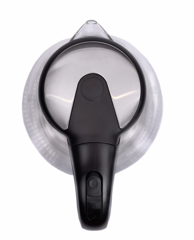 Adler AD 1224 Glas-Wasserkocher 1,5 L schwarz/transparent