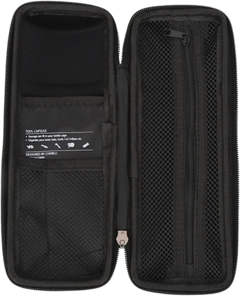 Fahrrad Werkzeugtasche, Fahrradsatteltasche Wasserdicht Fahrrad Flaschenhalter Hartschalenreparatur