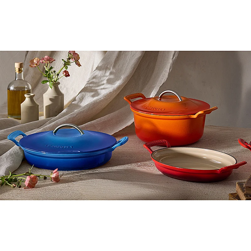 Le Creuset Gourmet-Profitopf Modern Heritage 28 cm Azure