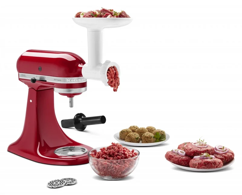 KitchenAid Fleischwolf 5KSMFGA inkl. Wurstfüllhörner
