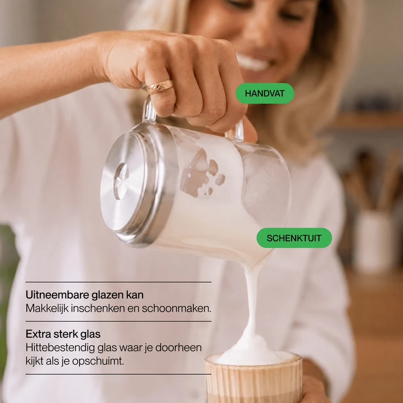 Melkopschuimer Crystal