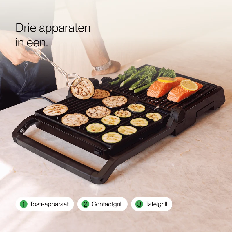 Contactgrill original zwart