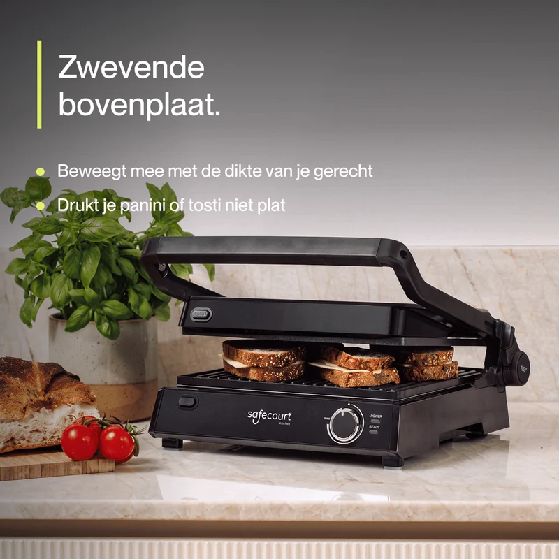 Contactgrill original zwart