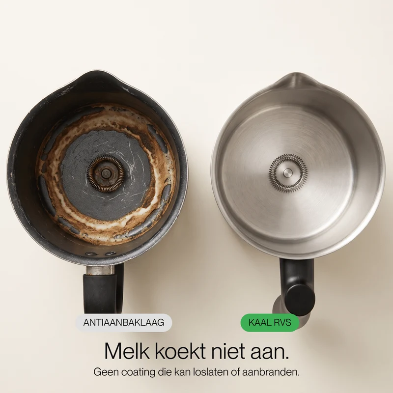 Melkopschuimer Inductie