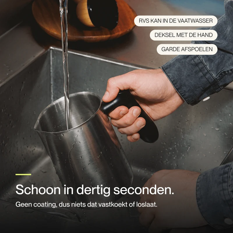 Melkopschuimer Inductie
