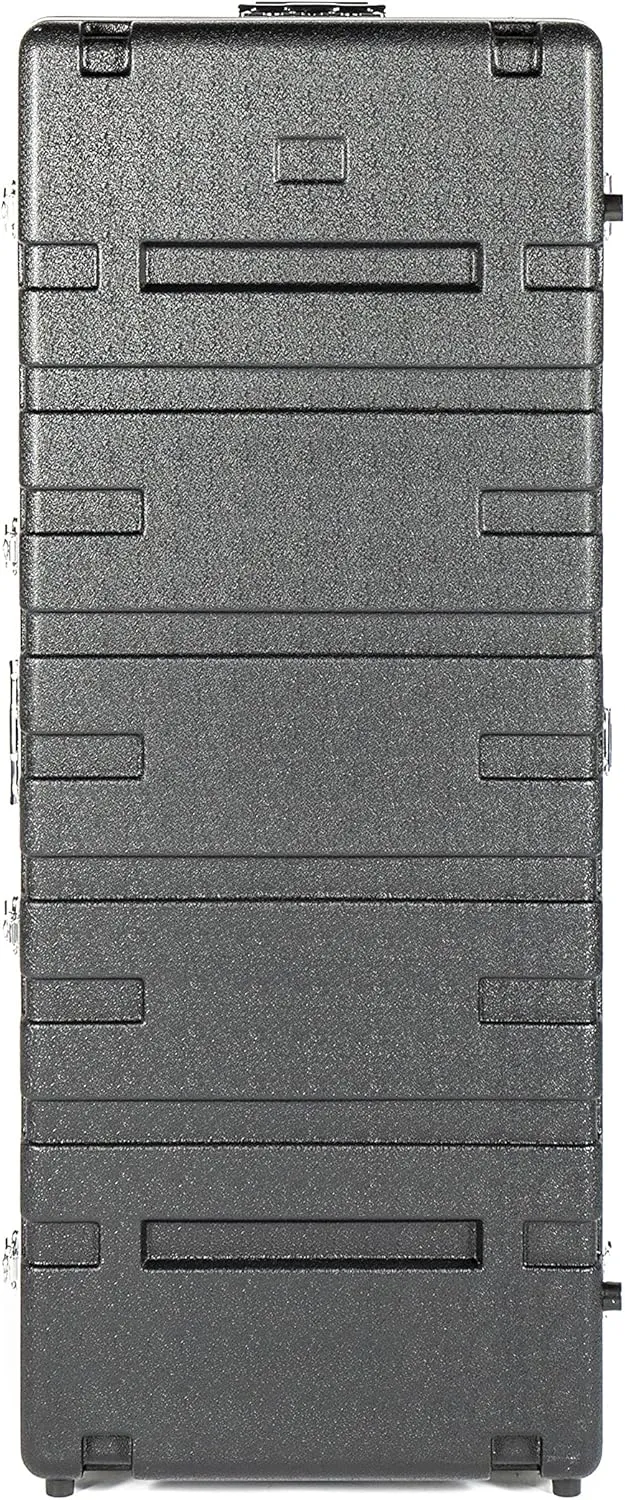 Music Store ABS Keyboard Case 61, Universal Keyboard Flightcase, Schwarz, 7.8 kg, mit Schnappverschl