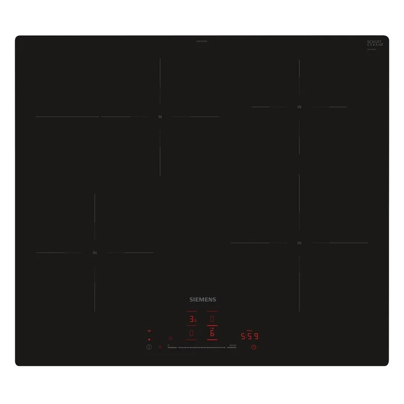 Siemens iQ300 EH601HFB1E Induktionskochfeld Integriert 60 cm Schwarz