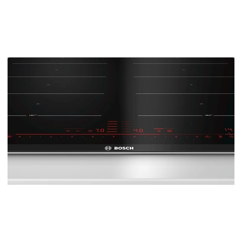 Bosch Serie 8 PXX675DC1E Induktionskochfeld Integriert 4 Zonen Schwarz, Edelstahl