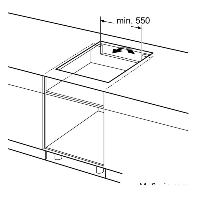 Bosch Serie 8 PXX675DC1E Induktionskochfeld Integriert 4 Zonen Schwarz, Edelstahl