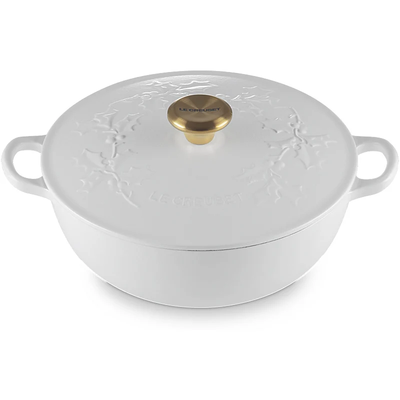 Le Creuset La Marmite Holly Tradition 26 cm Cotton