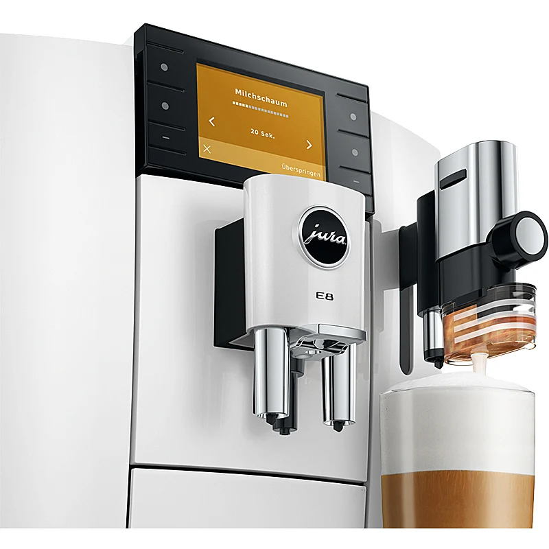 JURA E8 Piano White (ED)
