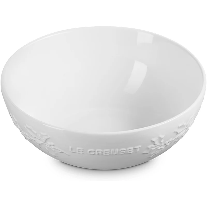 Le Creuset Servierschüssel Holly 25 cm White