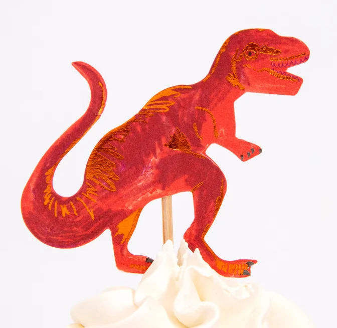 Meri Meri Cupcake-Set, Dinosaurier