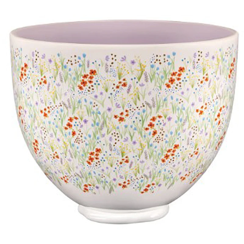 Kitchenaid 5KSM2CB5WF Keramikschüssel Wildflower