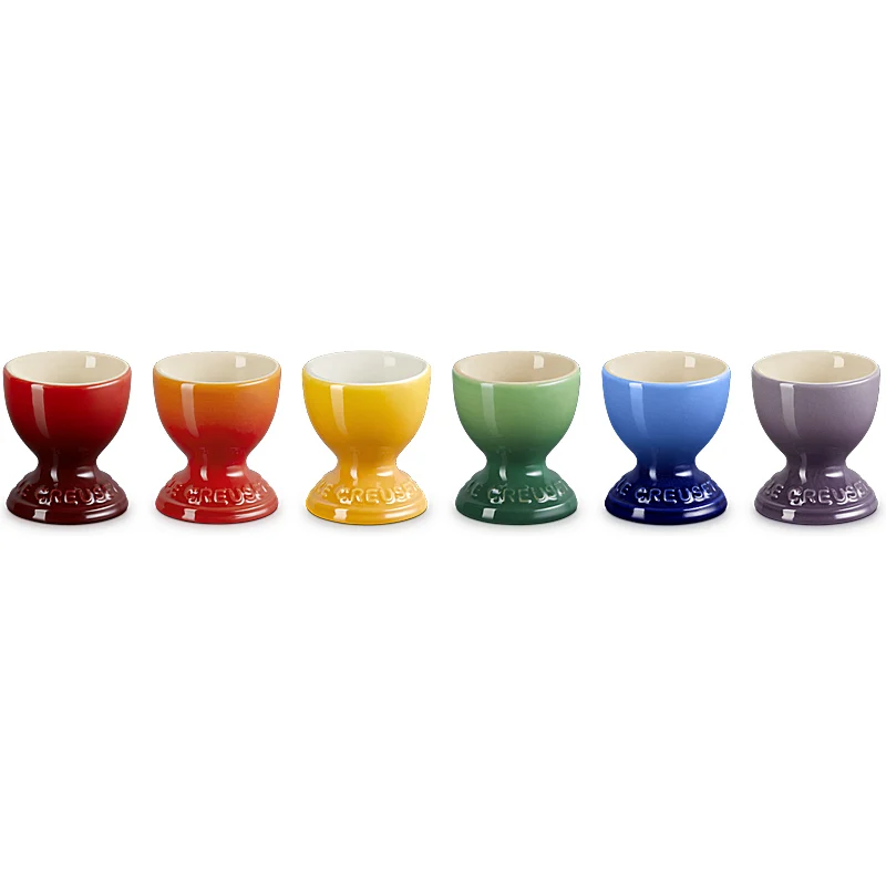 Le Creuset Eierbecher 6er Set Regenbogen