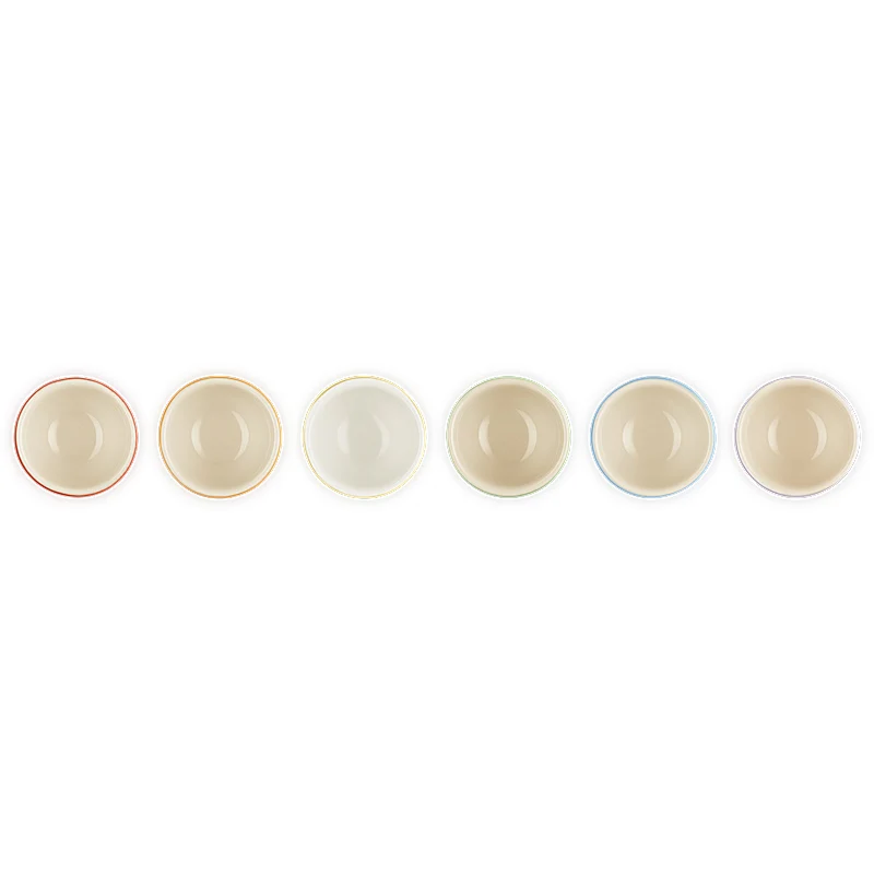 Le Creuset Eierbecher 6er Set Regenbogen