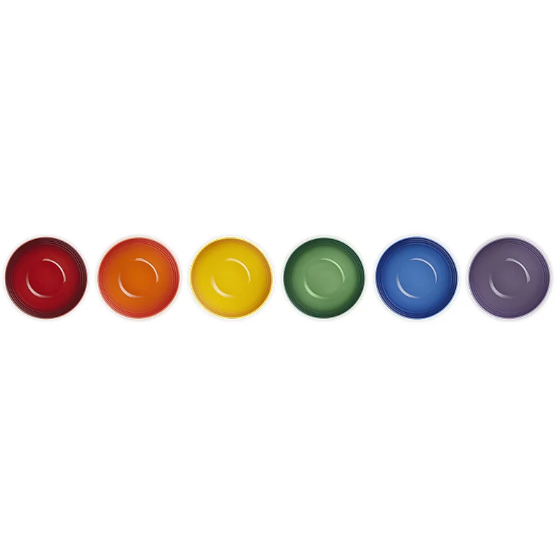 Le Creuset Snackschälchen 330ml 6er Set Regenbogen