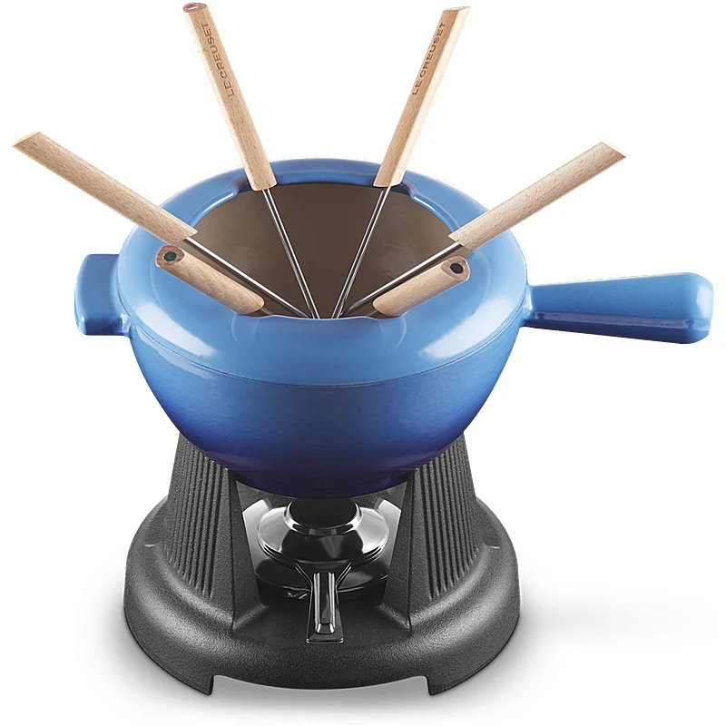 Le Creuset Käsefondue Set Mode Azure