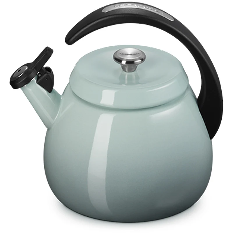 Le Creuset Wasserkessel Cloche 2,1 Liter Sea Salt