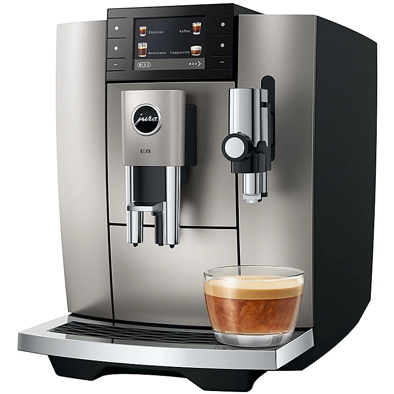 JURA E8 Midnight Silver (ED)