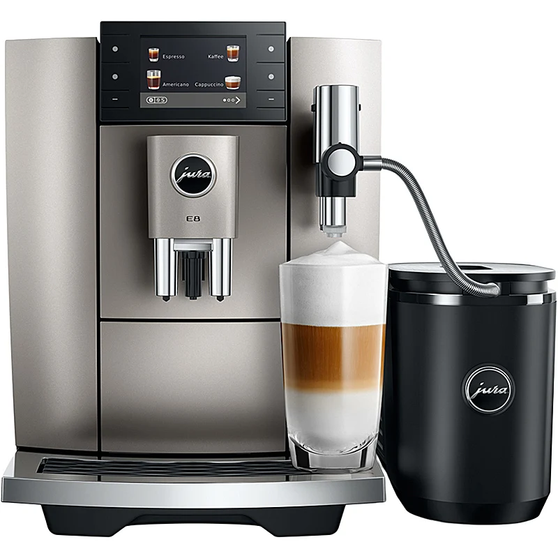 JURA E8 Midnight Silver (ED)