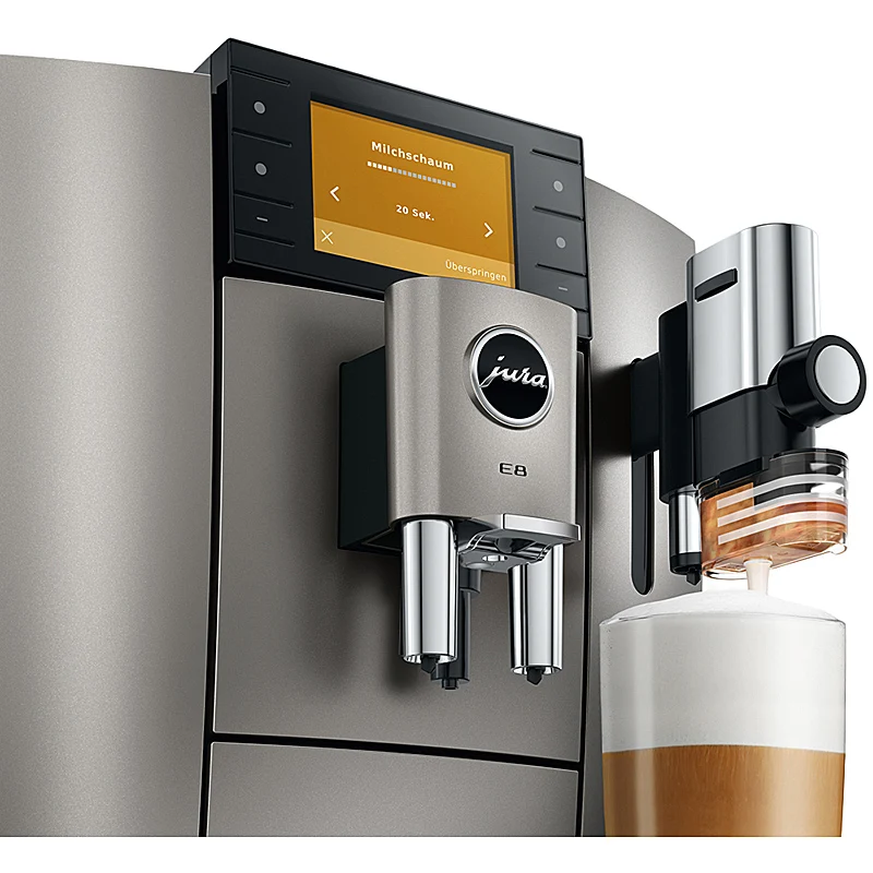 JURA E8 Midnight Silver (ED)