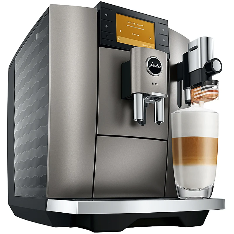 JURA E8 Midnight Silver (ED)