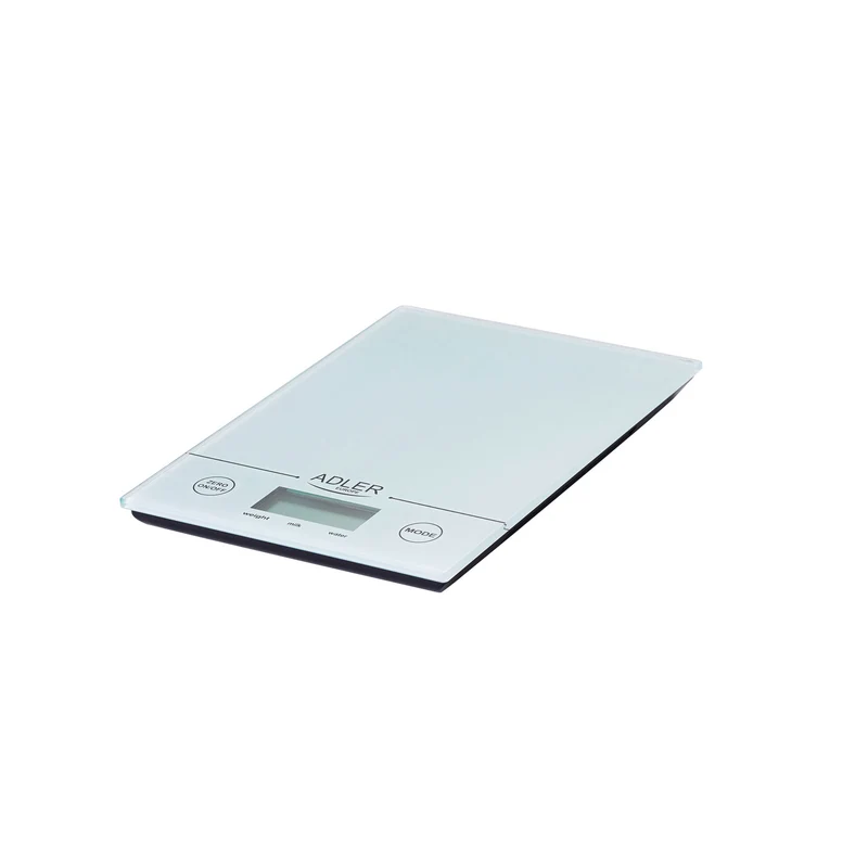 Adler AD 3138w Küchenwaage bis 5kg LCD Display Weiß