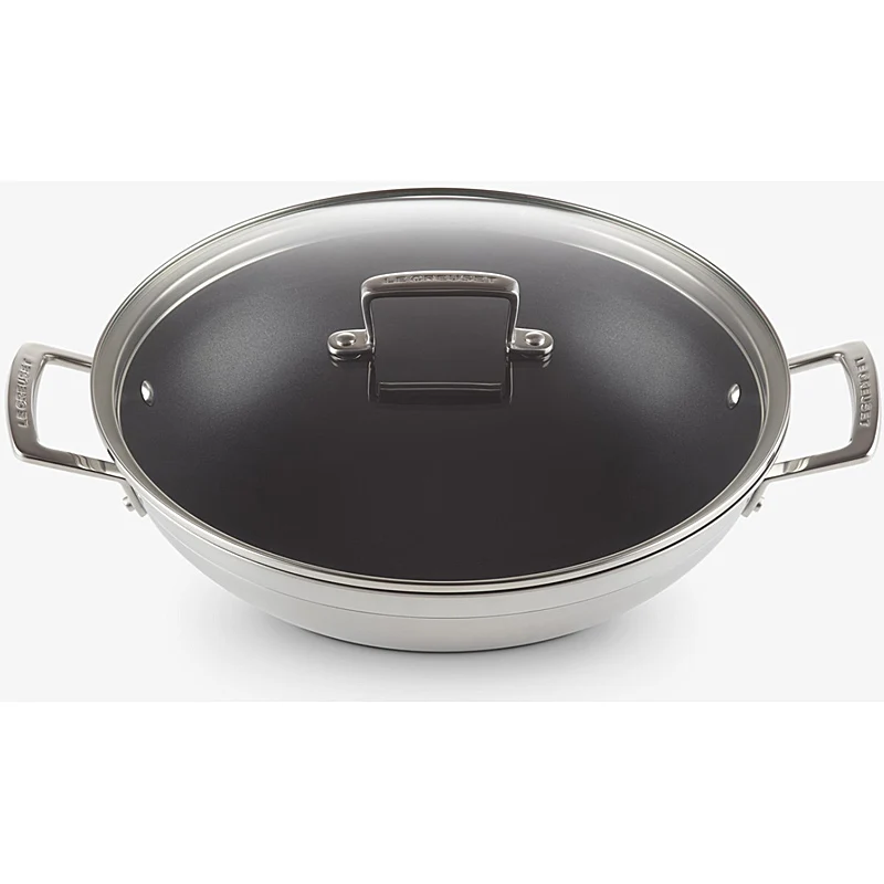 Le Creuset 3-ply Plus Wok 30cm