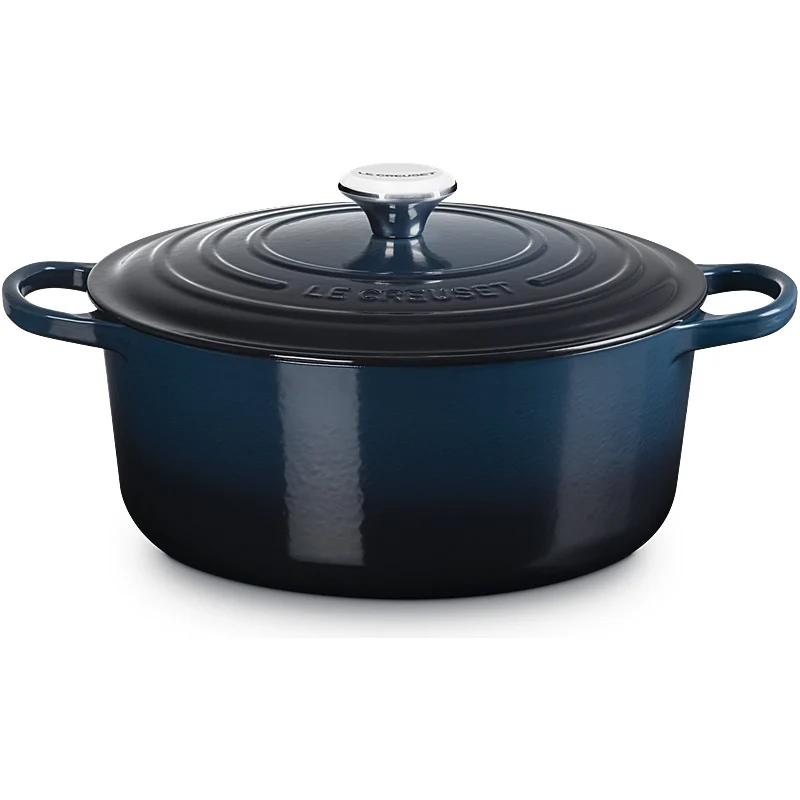 Le Creuset Bräter Signature rund 20 cm Nuit