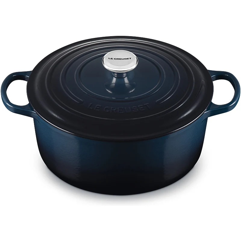 Le Creuset Bräter Signature rund 20 cm Nuit