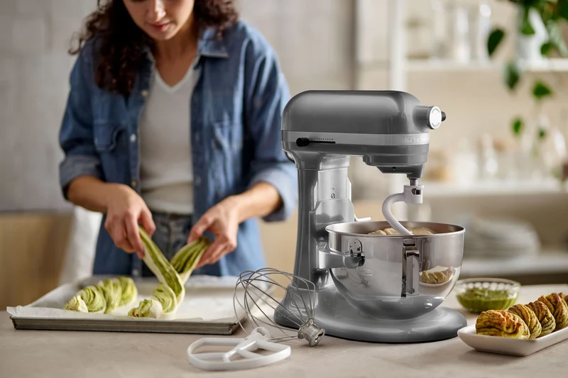 KitchenAid Flachrührer nylonbeschichtet für Schüsselheber-Maschinen 5,6L/6,6L/6,9L - 5KSMBLWF
