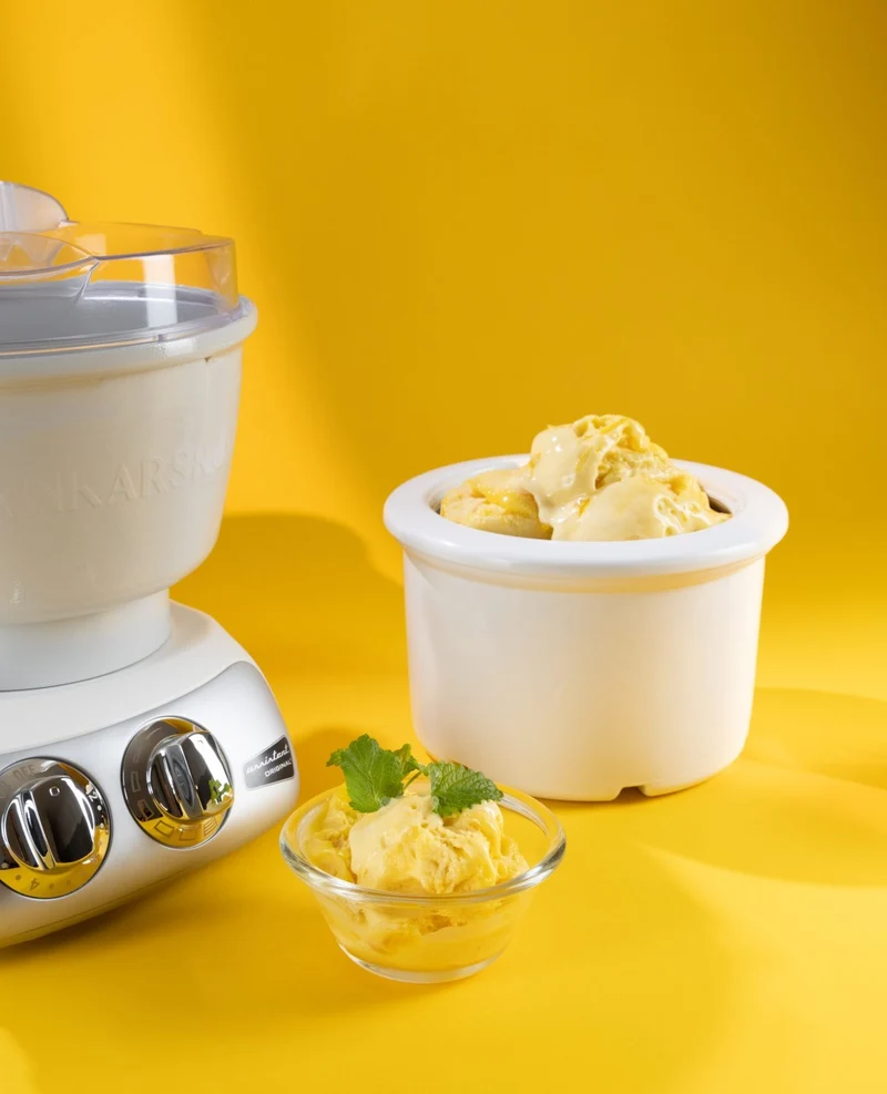 Ankarsrum Ice Cream Maker mit Spatel