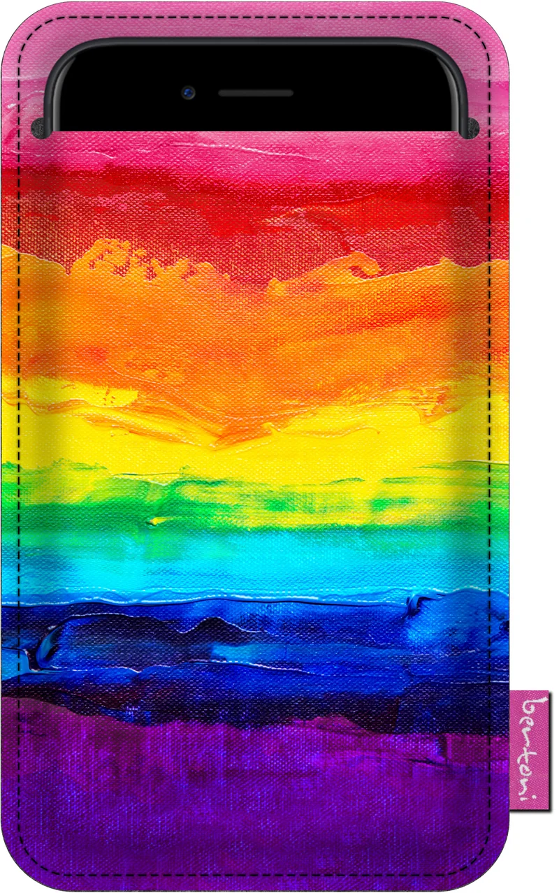 Felt cell phone case Mobile phone case 105x175 mm Colorfull protective cover.