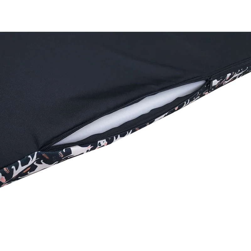 Bertoni XL dog mattress bed, foam, waterproof cover, Bullteriers pattern, EE146
