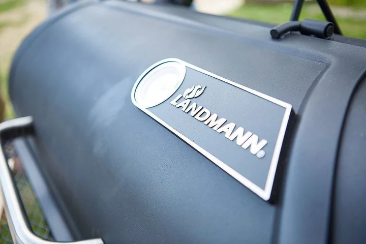 Landmann Smoker Vinson 400 Starterset - Holzkohle Räucherofen - Smoker BBQ