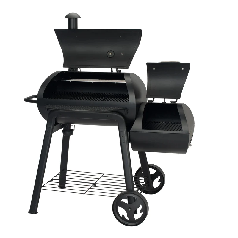 Landmann BBQ / Smoker Vinson 200 - Holzkohlegrill - Grillfläche 70,5 x 39,5 cm