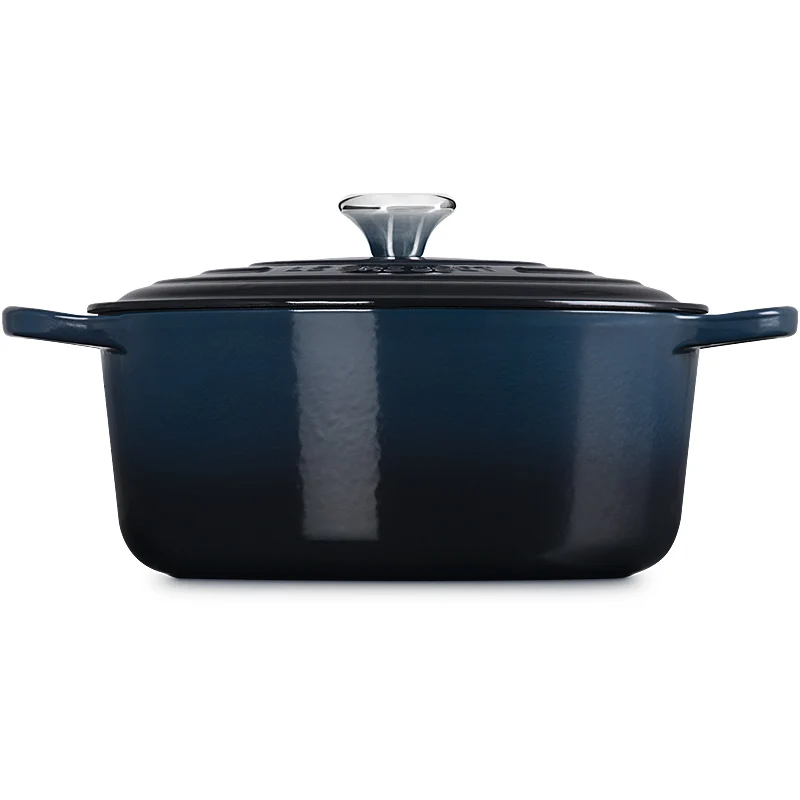 Le Creuset Bräter Signature rund 26 cm Nuit