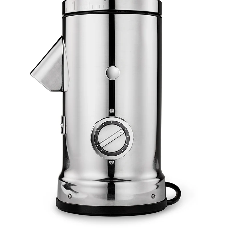 Aarke Kaffeemühle mit Scheibenmahlwerk Edelstahl