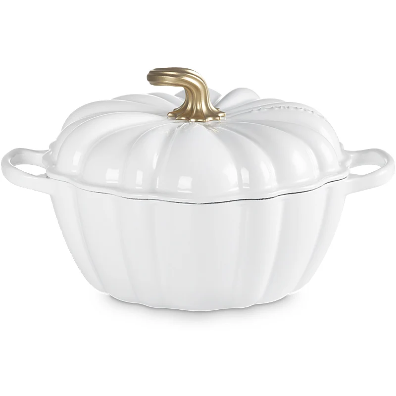 Le Creuset Kürbis-Bräter Signature 24 cm White