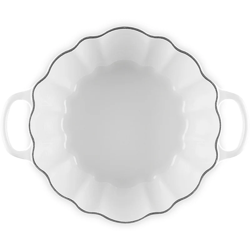 Le Creuset Kürbis-Bräter Signature 24 cm White