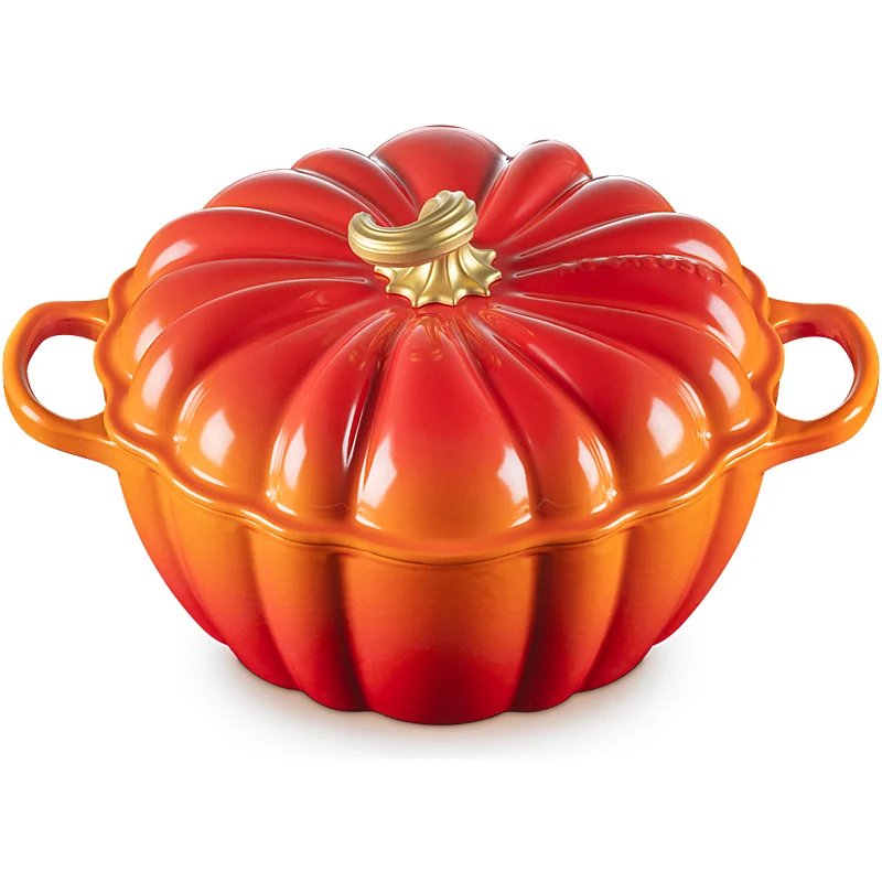 Le Creuset Kürbis-Bräter Signature 24 cm Ofenrot